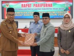DPRD Tanah Datar Bahas Pandangan Umum Fraksi terhadap Nota Keuangan APBD 2025