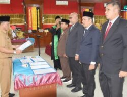 Pariaman Kukuhkan dan Lantik Sejumlah Pejabat, Perkuat Komitmen ASN di Tahun 2025