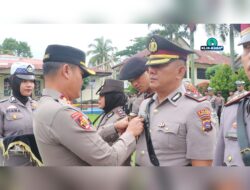 Kapolres Pimpin Sertjab, Kompol Yulandi Jabat Wakapolres Tanah Datar