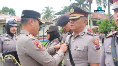 Kapolres Pimpin Sertjab, Kompol Yulandi Jabat Wakapolres Tanah Datar