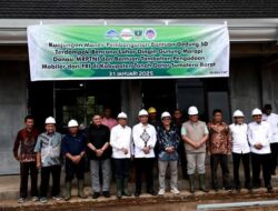 MRPTNI dan FRI Bangun Sekolah Relokasi di Tanah Datar, Pastikan Keselamatan Siswa
