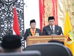 DPRD Tanah Datar Gelar Paripurna, Bupati dan Wakil Bupati Terpilih Sampaikan Pidato Perdana