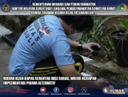 Siaran Pers : Ribuan Klien BAPAS Serentak Lakukan Aksi Sosial, Wujud Kesiapan Implementasi&nbsp; Pidana Alternatif