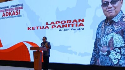 Ketua DPRD Tanah Datar Anton Yondra Kembali Dilantik sebagai Wakil Ketua Umum ADKASI Periode 2025–2030
