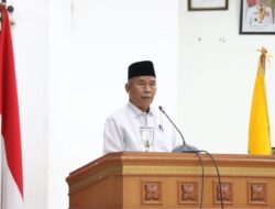 H. Zulhadi, M.Pd Dt. I Koto Sampaikan Pandangan Umum Fraksi PPP pada Rapat Paripurna DPRD Tanah Datar