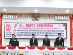 DPRD Tanah Datar Kembali Rapat Paripurna Dengar Pidato Presiden RI Sampaikan Arah Pembangunan Indonesia