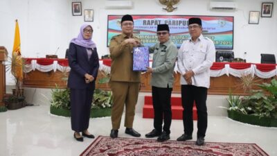 DPRD Tanah Datar Gelar Paripurna Nota Penjelasan Bupati Terhadap Ranperda APBD Perubahan 2025