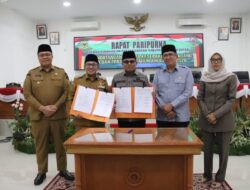 DPRD Bersama Pemerintah Daerah Tanah Datar Tandatangani Nota Kesepakatan Tentang KUA dan PPAS APBD Tahun Anggaran 2026.