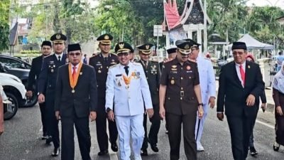 Peringatan Hari Lahir Pancasila 2026 di Tanah Datar, Karutan Batusangkar Ikut Hadir Bersama Forkopimda