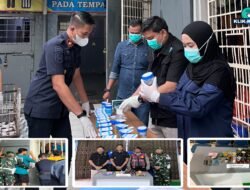 Perkuat Pengamanan, Rutan Batusangkar Gelar Razia Gabungan dan Tes Urine Bersama TNI-POLRI-BNN
