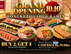 Songket Sushi & Ramen Hadir di Batusangkar, Hadirkan Cita Rasa Jepang Dalam Suasana Modren
